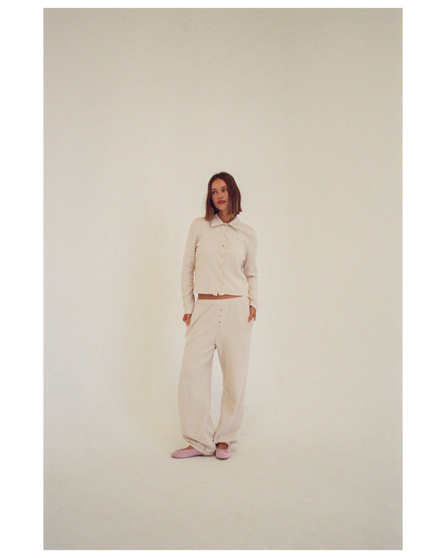 Pointelle pants