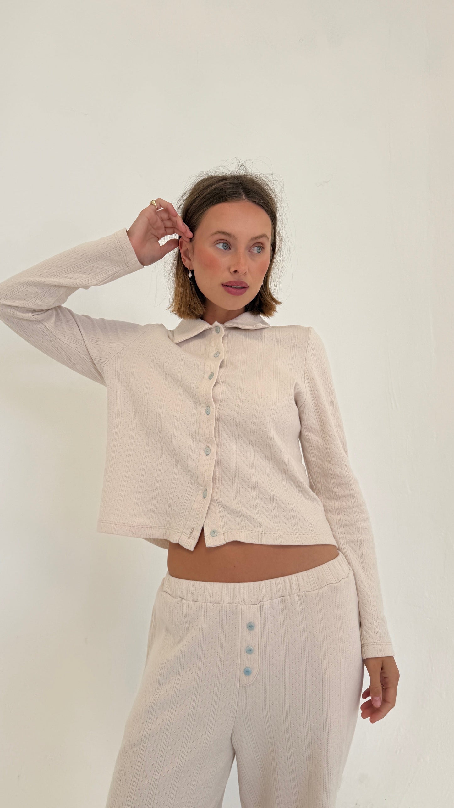 Pointelle top