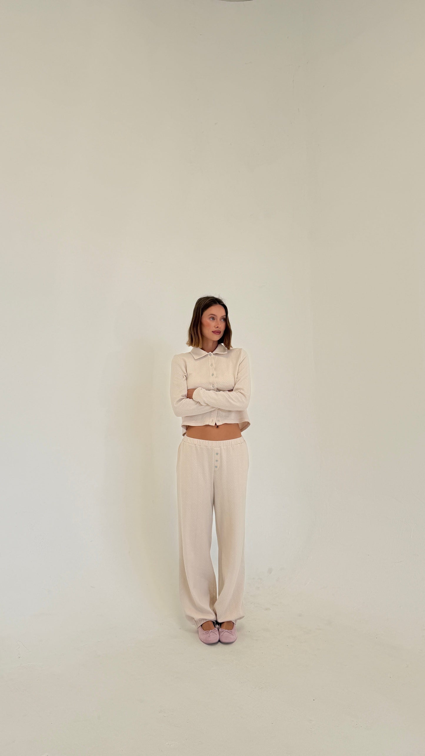 Pointelle top